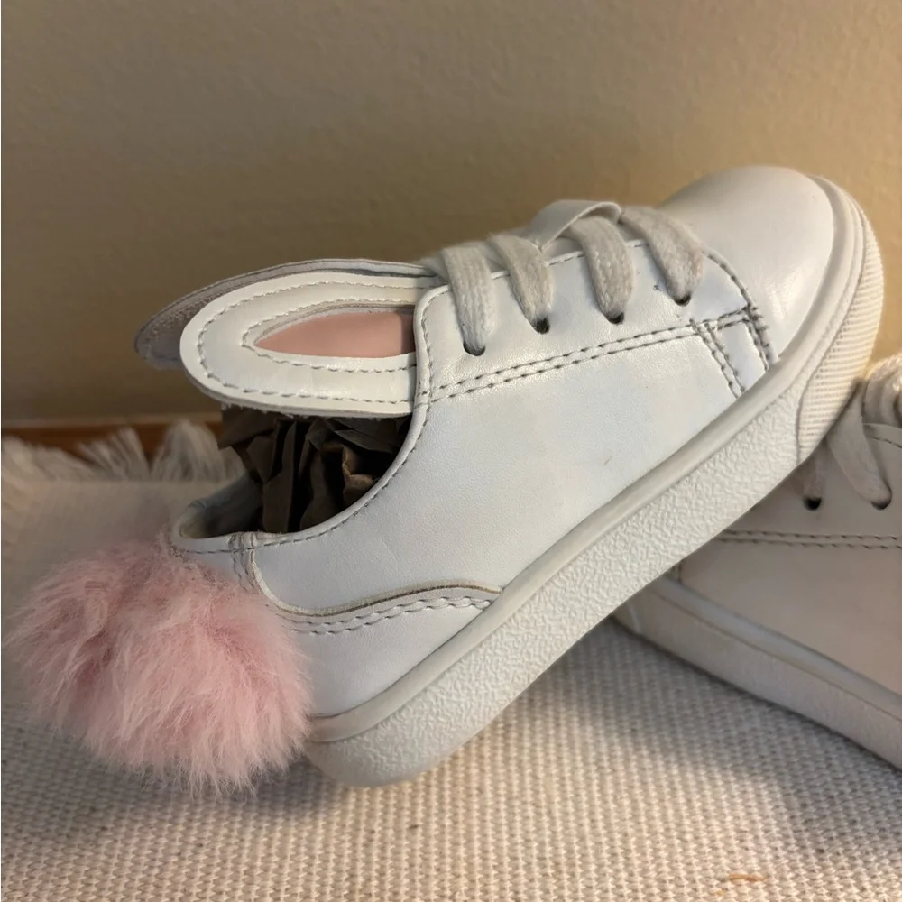 Minna parikka White Bunny Ears Shoes toddler size 5